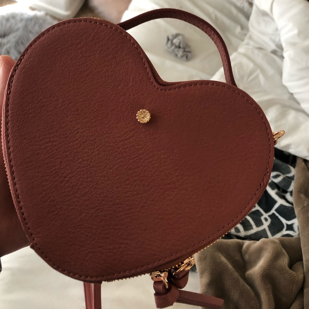 heart shaped bag